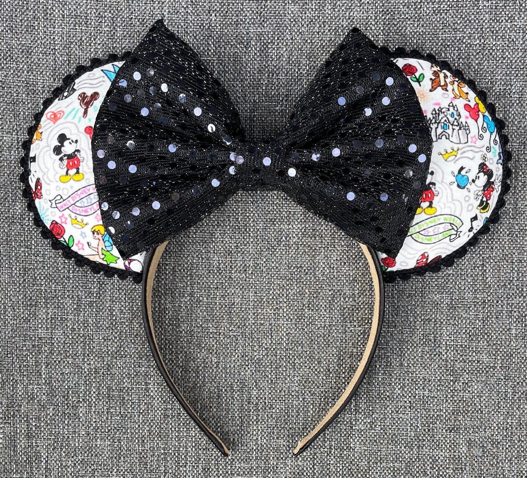 Louis V Minnie Ears, Crystal Minnie Ears