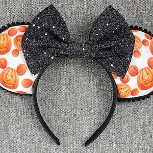 Kürbis Mickey Minnie Ohren