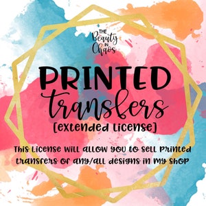 Extended License to Sell Transfers