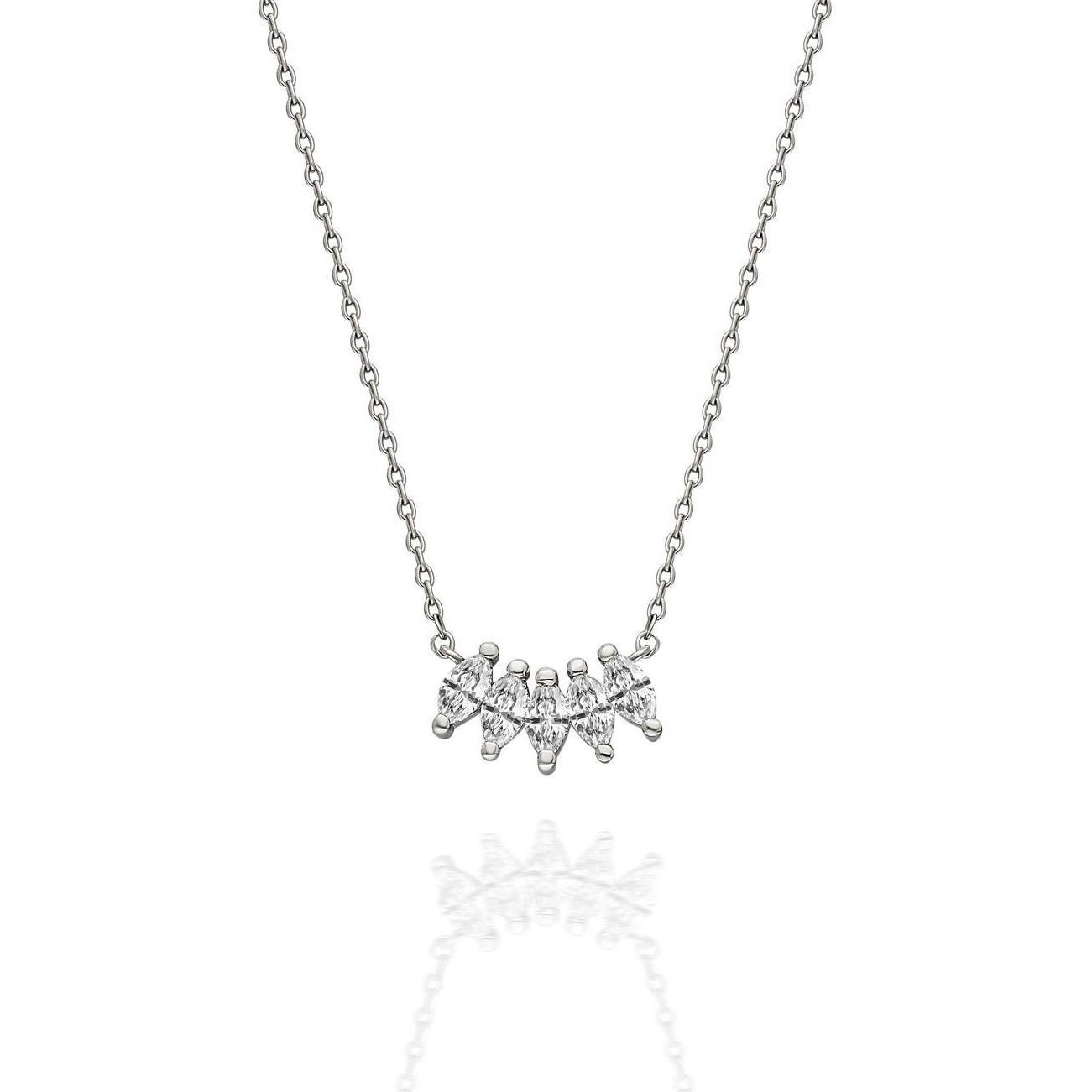 Marquise diamond necklace discount