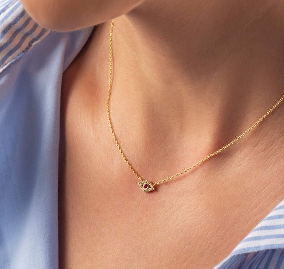 Cartier evil eye necklace deals