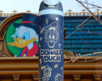 24oz Laser Engraved Donald Duck Tumbler
