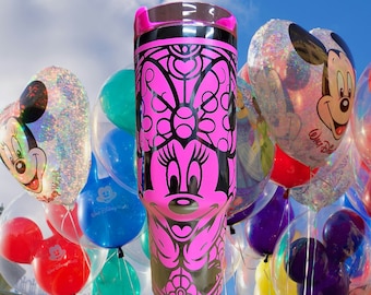 40oz  Laser Engraved Minnie Tumbler