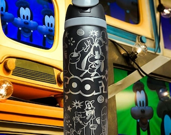 32oz Laser Engraved Goofy Tumbler