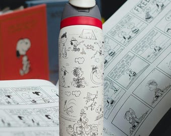 32oz Laser Engraved Peanuts Tumbler