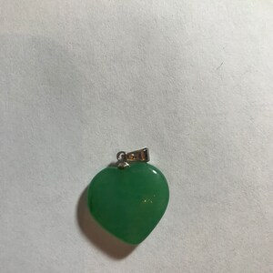 Green Aventurine Heart Shaped Polished Tumbled Stone