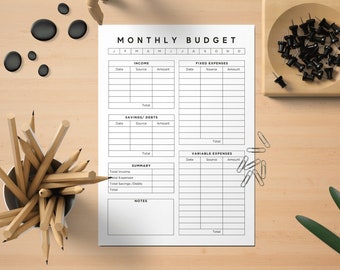 Minimalist Weekly Planner Printable Daily Planner Template - Etsy Ireland