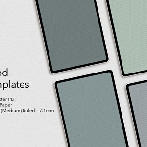 Digital Paper Templates for Note Taking Lined Dot Graph - Etsy Ireland