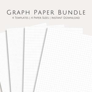 Blank & Dot Grid Paper Printable, A4/a5/letter/half Size, Instant