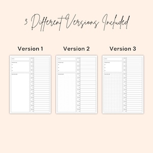 Visual representation of a daily planner template in a PDF format, showcasing a clear and organized design for timeboxing, including areas for scheduling and task tracking.