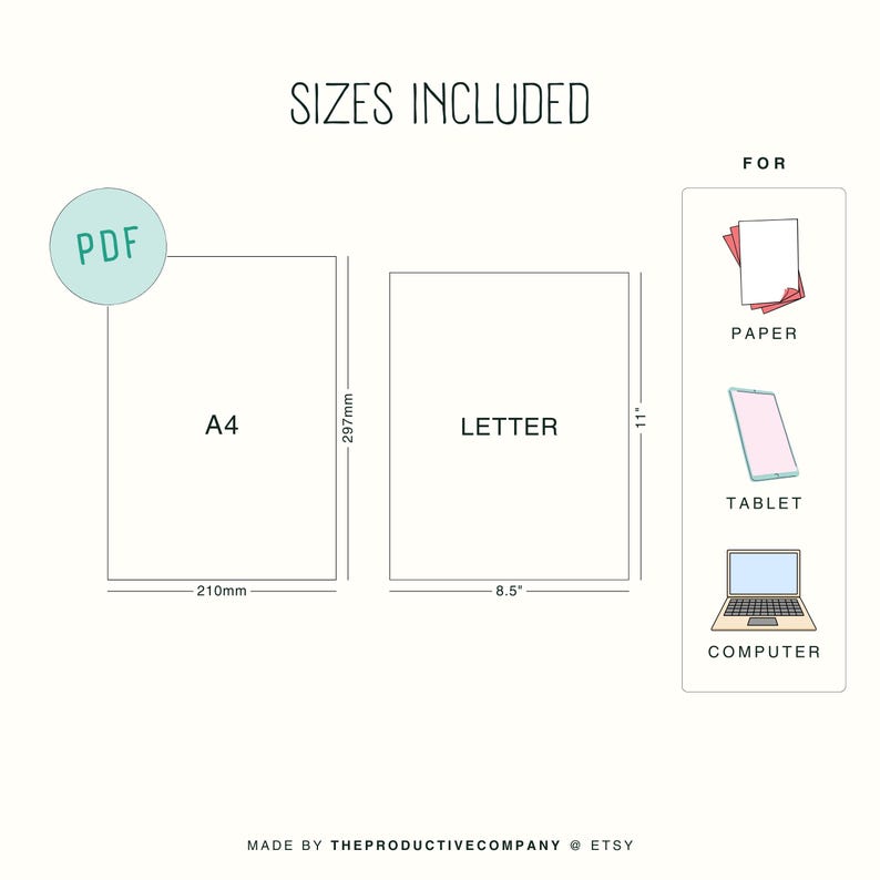 10 Squares Per Inch Graph Paper: A4 & US Letter 8.5x11in (Printable Digital Download) image 18