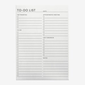 Lista de tareas pendientes imprimible Lista de tareas pendientes Planificador diario Lista de verificación simple PDF Lista de tareas pendientes diarias A4 y carta Plantilla de lista de tareas pendientes minimalista / Descarga instantánea