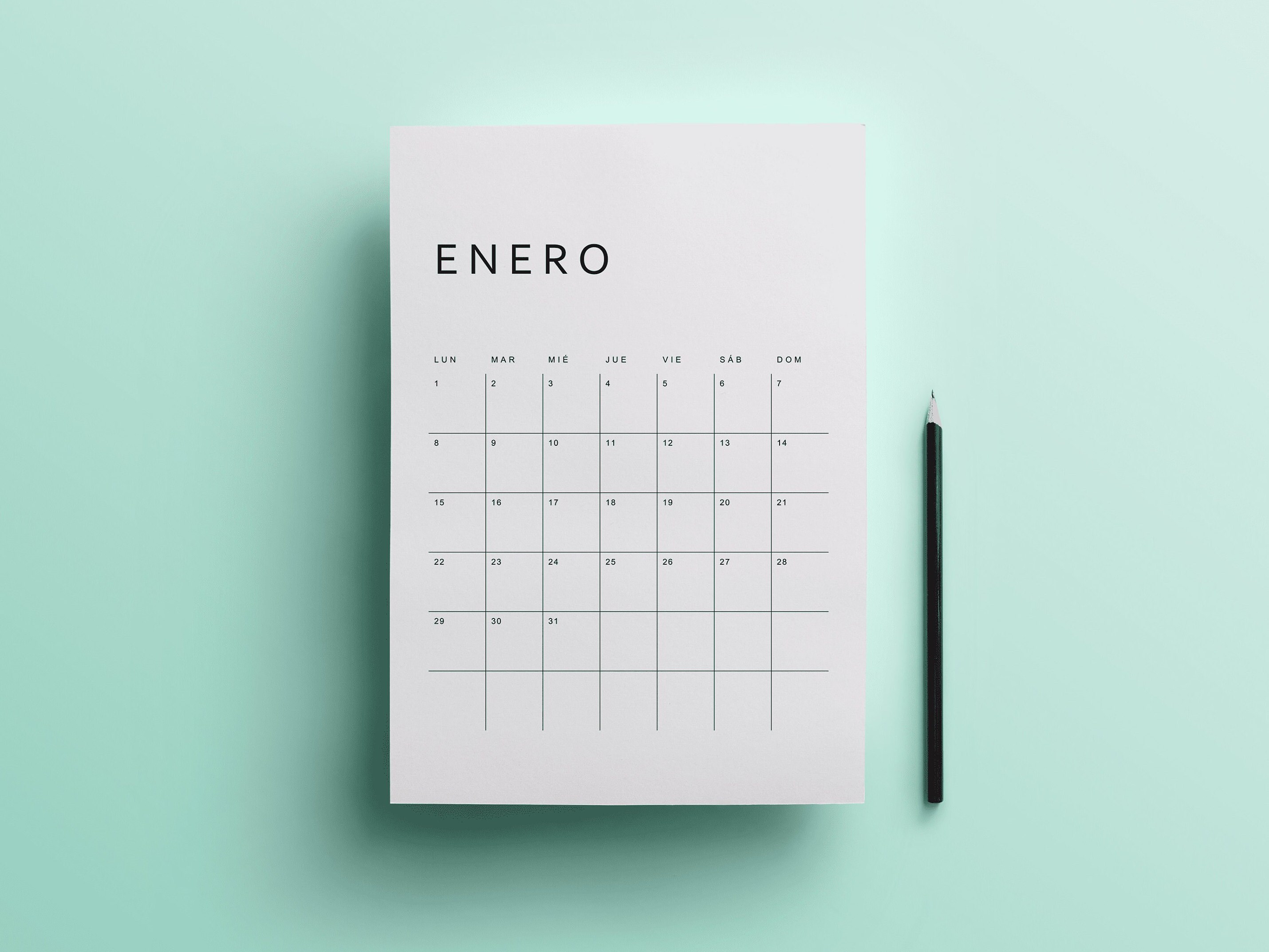 2024 Calendar Imprimible Calendar in Spanish Language Español 2024