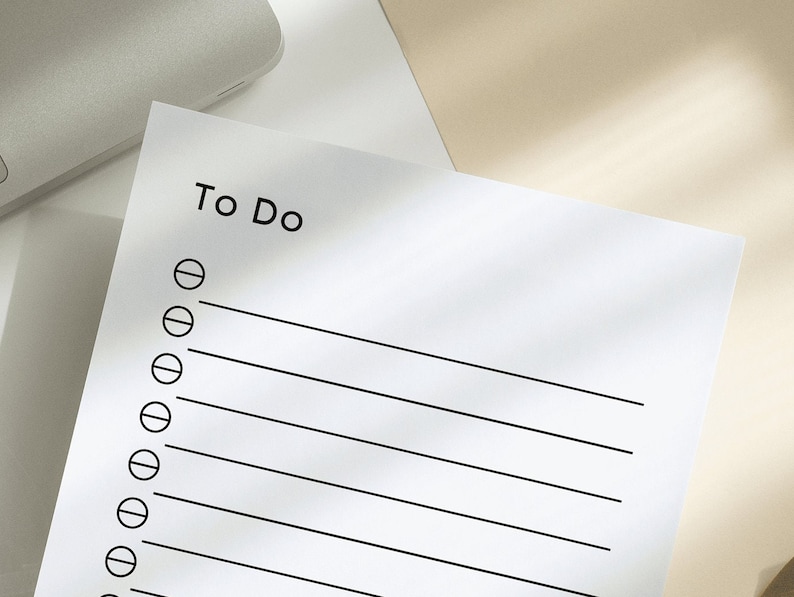 Printable Daily Todo List