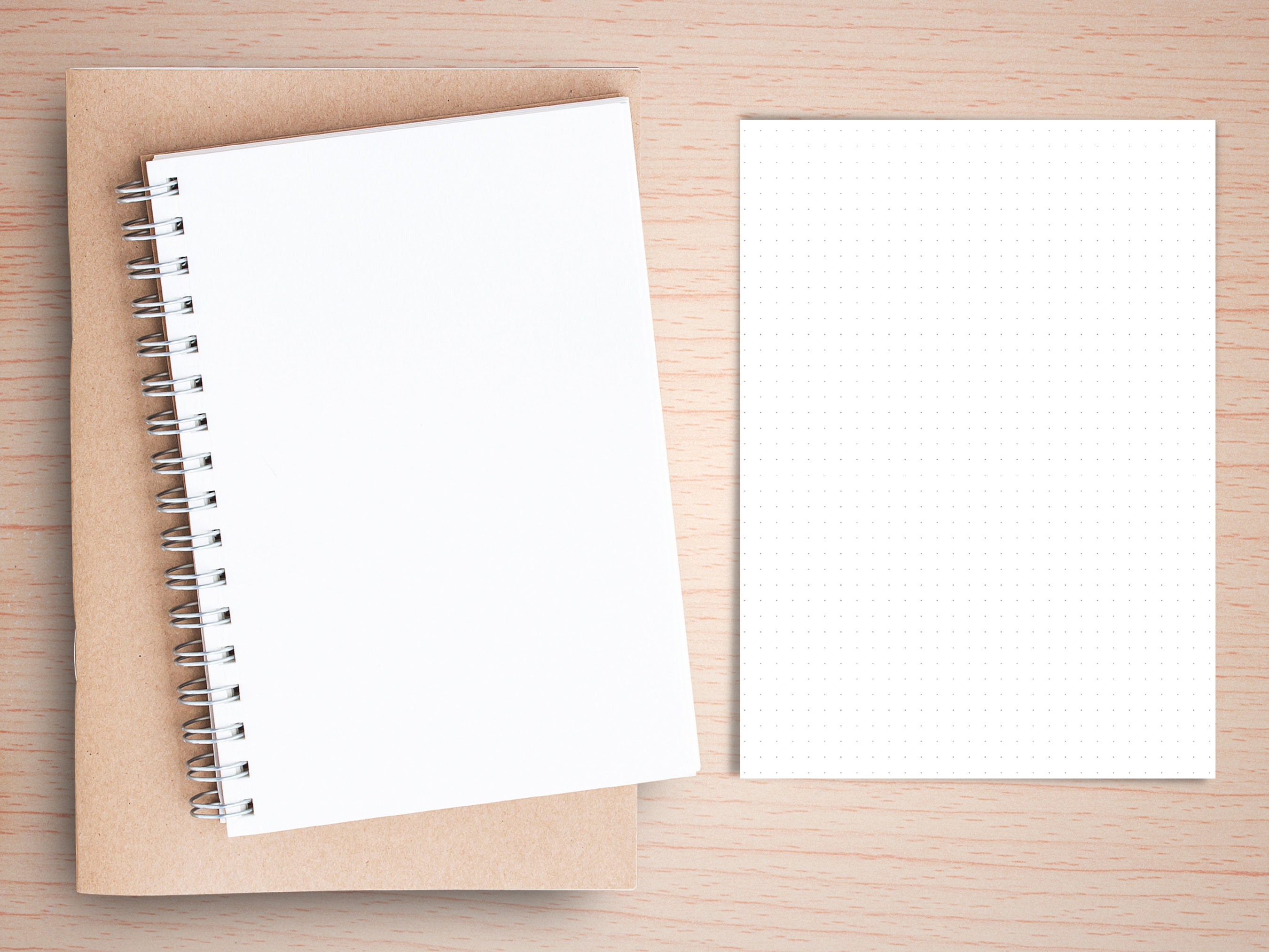 A5 Planner Inserts: Lined, Graph, Dot Grid (printable PDF Download) - Etsy