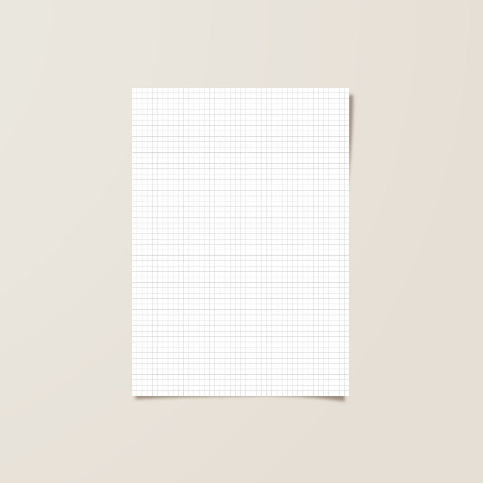 Printable Graph Paper Basic Notebook Paper 5mm Grid - Etsy Canada