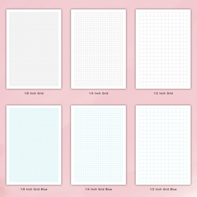 Printable Graph Paper Pack: A4 & Letter Grid Templates (PDF Download ...