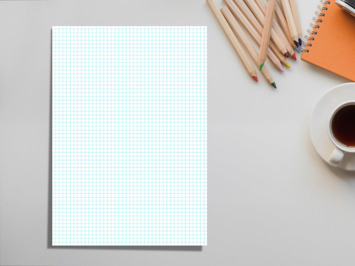 5 Colorful Graph Paper Templates Colored Graph Paper Etsy Ireland