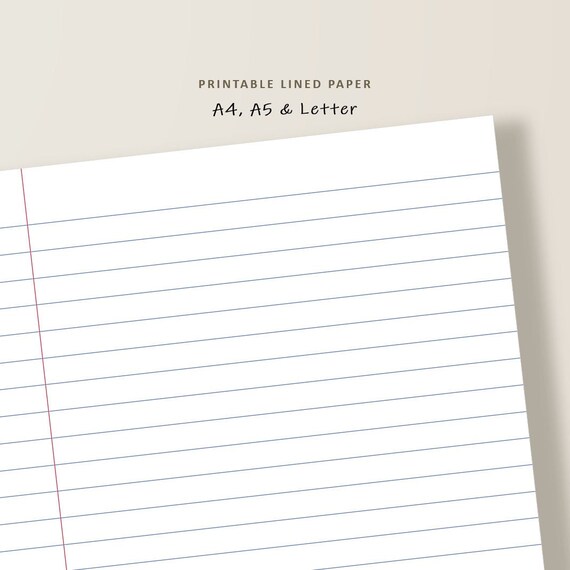 a5 lined paper a5 lined paper printable lined paper notebook paper