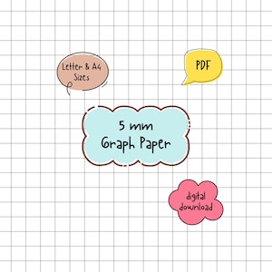 5mm Graph Paper Printable: A4 & Letter Sizes (PDF Download)