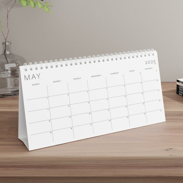 Desktop Flip Calendar 2025 Etsy Desktop Flip Calendar 2025 Etsy