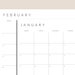 2022 Calendar Printable | 2022 Monthly Planner | A4 and Letter Printable Calendar | Minimalist Calendar 2022 | Monday and Sunday Start