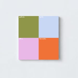 Impact Effort Matrix Notepad – To Do List Planner Pad, Quick Wins & Time Wasters