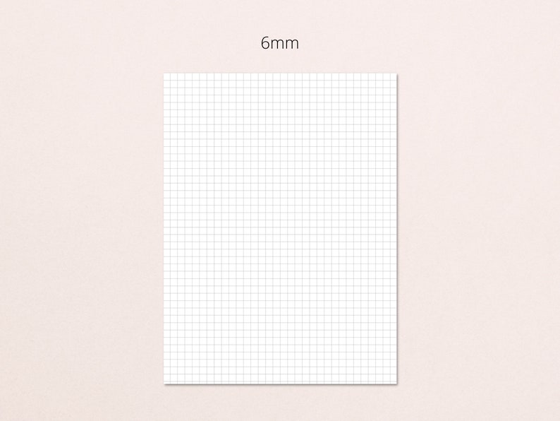 Printable Graph Paper Templates: A4 A5 Letter Sizes (PDF Download) - Etsy