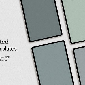 Digital Paper Templates for Note Taking Lined Dot Graph - Etsy Ireland