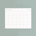 2026 Minimalist Monthly Calendar Printable Planner PDF, Monday & Sunday Start product logo