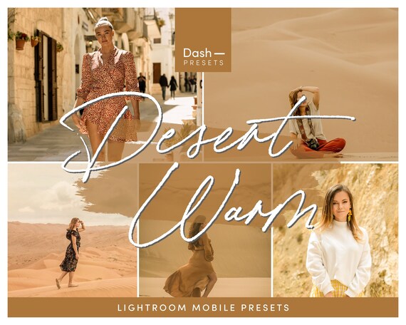 4 Mobile Lightroom Presets Airy and Warm Mobile Warm Lightroom Presets Instagram Blogger Presets