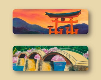 Scenes of Japan Bookmark Set of 2