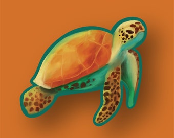 Sea Turtle Sticker