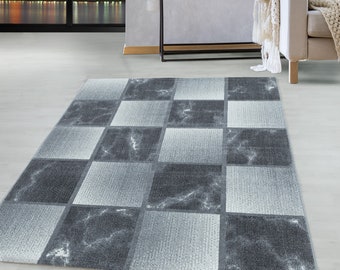 Bajo alfombra de pelo gris ajusta el modelo gris claro jaspeado salón alfombra