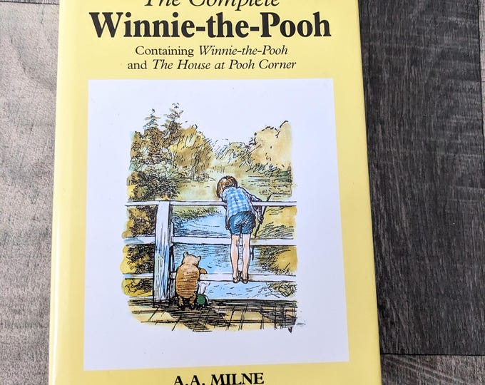 1998 Winnie-the-pooh Book - Etsy