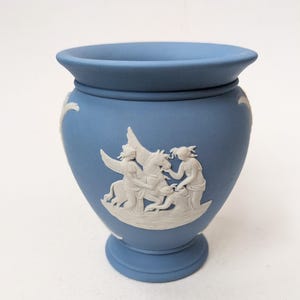 Small jasperware Wedgwood vase