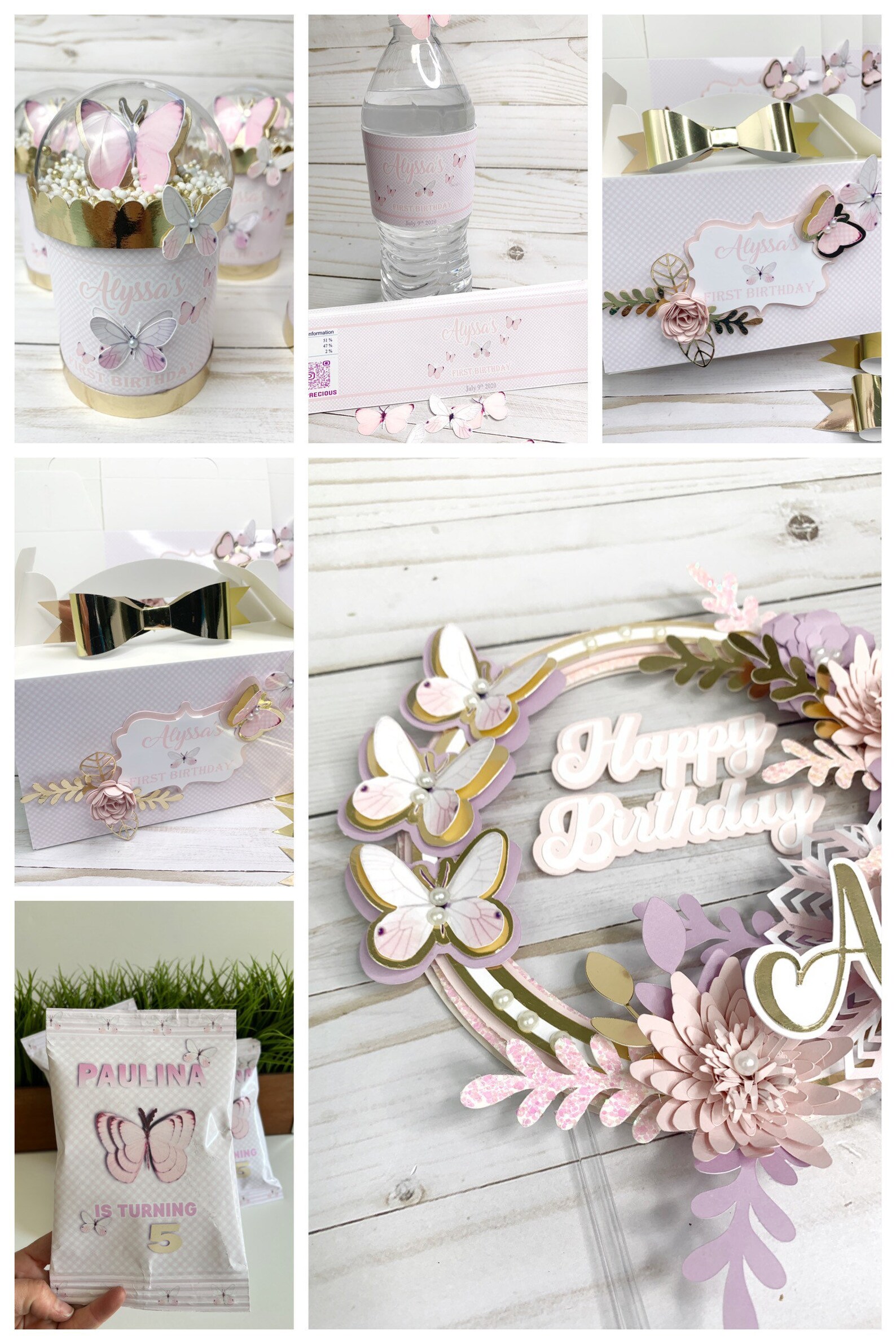 Butterfly Party Kit Butterfly Birthday Butterfly Party Etsy