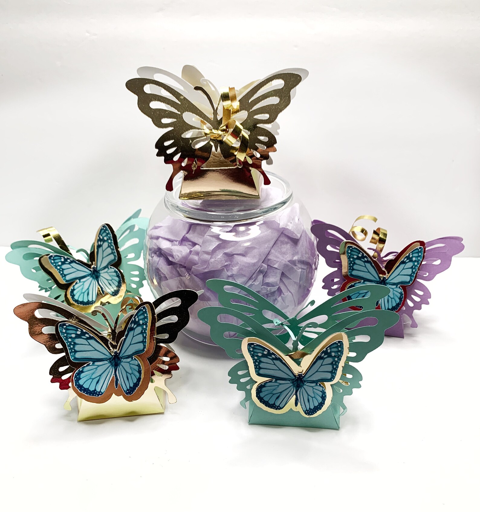 Butterfly Boxes Butterfly Favor Box Party Favor Boxes Etsy
