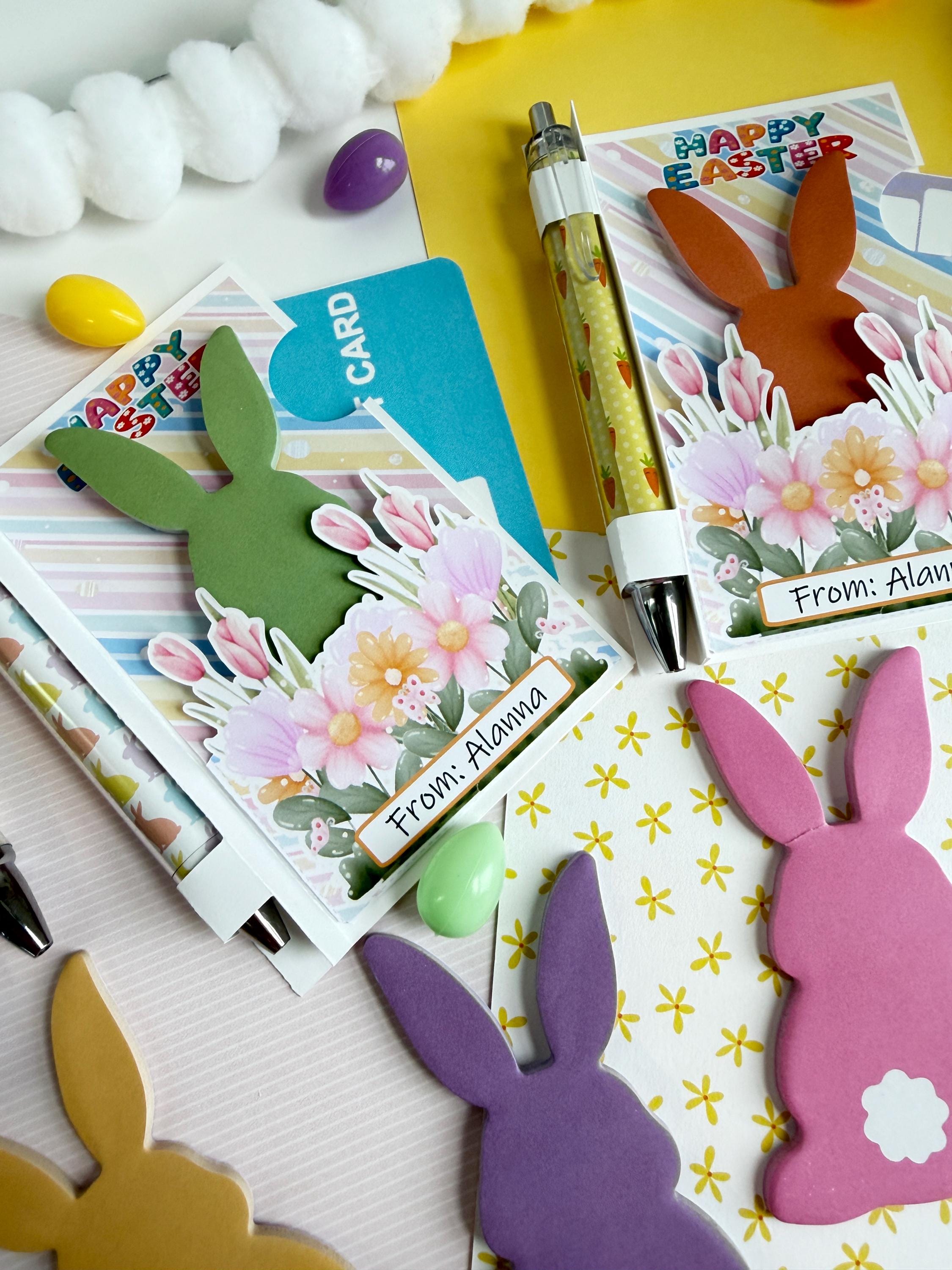 Easter Sticky Easter Teacher Gift, Easter Sticky Note Favors, Easter Gift Card Holder ...