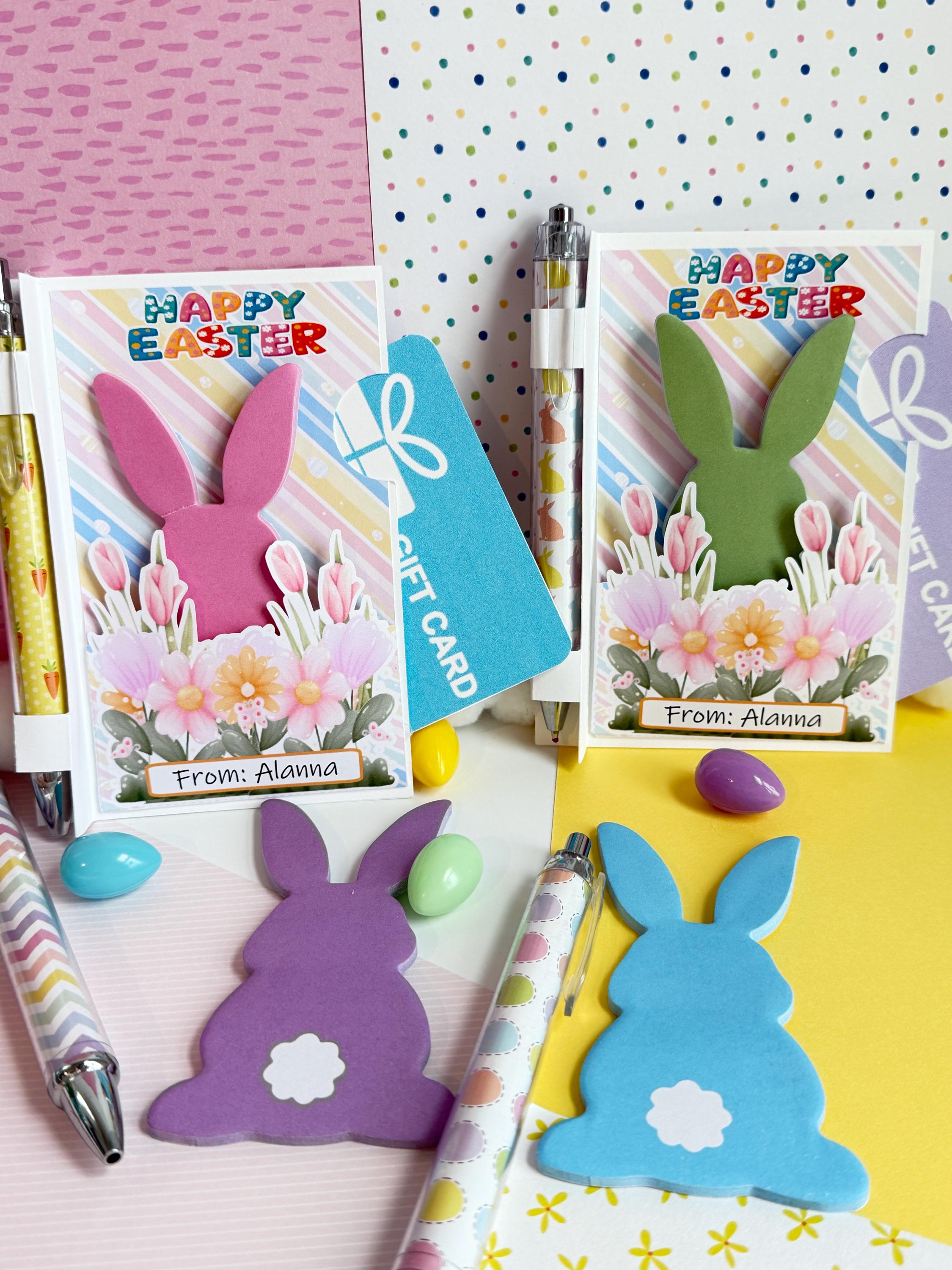 Easter Teacher Gift, Easter Sticky Note Favors, Easter Gift Card Holder ...