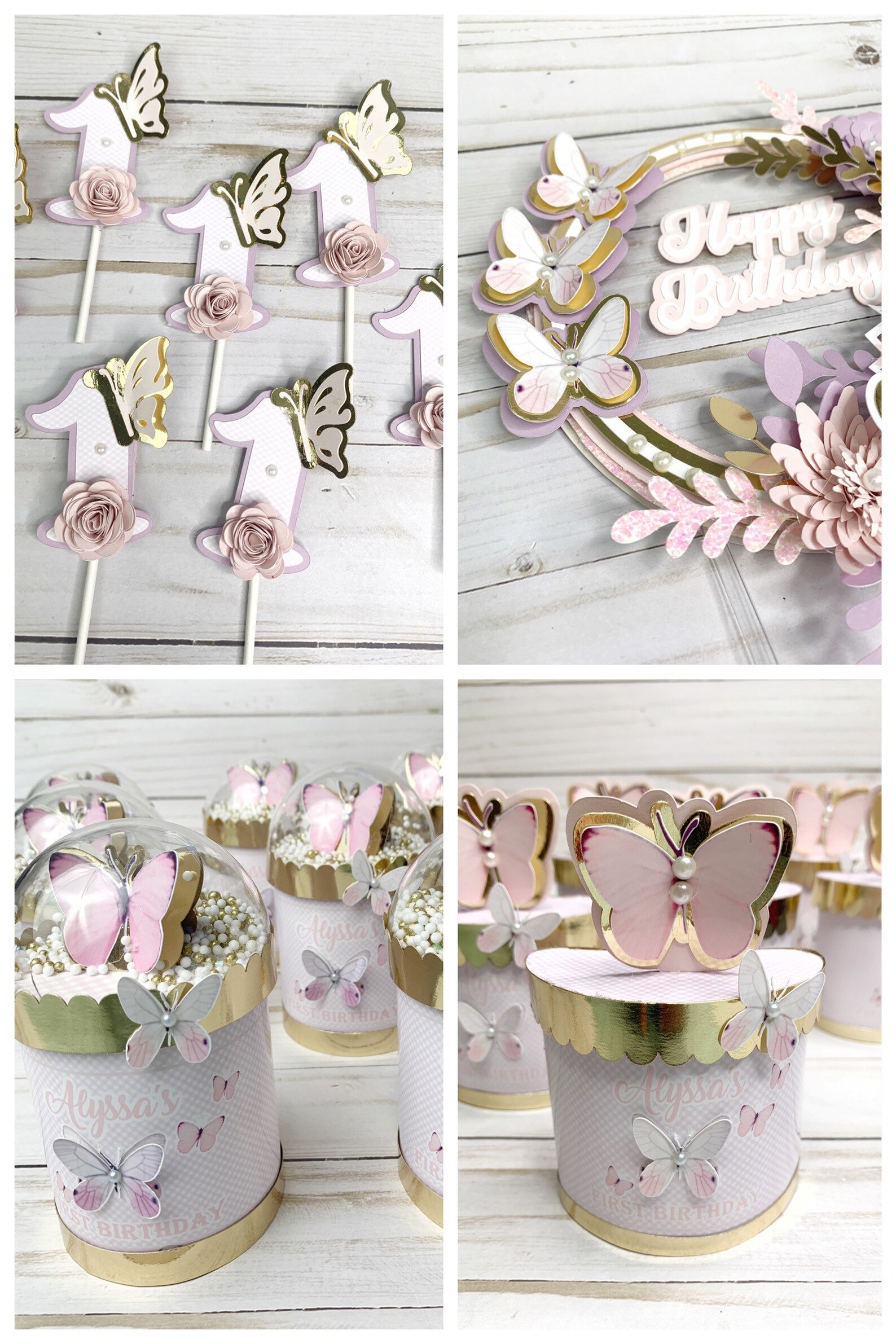 Butterfly Party Kit Butterfly Birthday Butterfly Party Etsy
