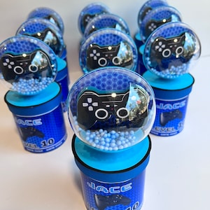 Gamer Chip Cans, Video Games Party, Gamer Birthday Favors, Party Games, Gamer Party Favors, Gamer Party Decoration, Video Games Theme 0003