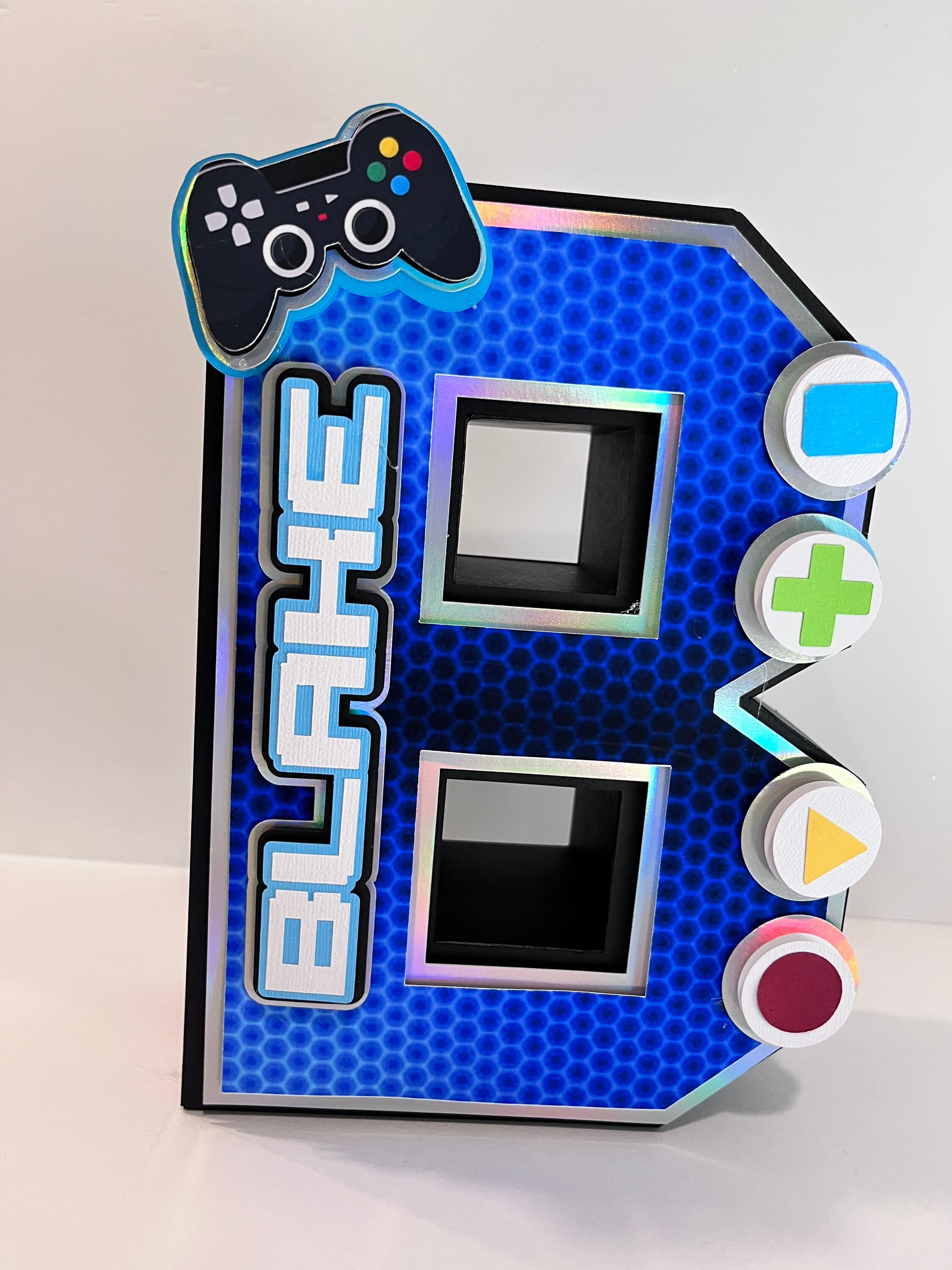 Gamer 3D Letters, Gamer Party Decorations, Gamer Birthday Party, Gamer ...