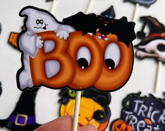 Dekoracje na babeczki na Halloween: upiorne dekoracje na imprezę