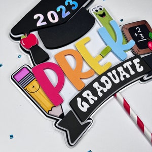 Pre Kindergarten Graduation Cake Topper, Kindergarten Graduation Party