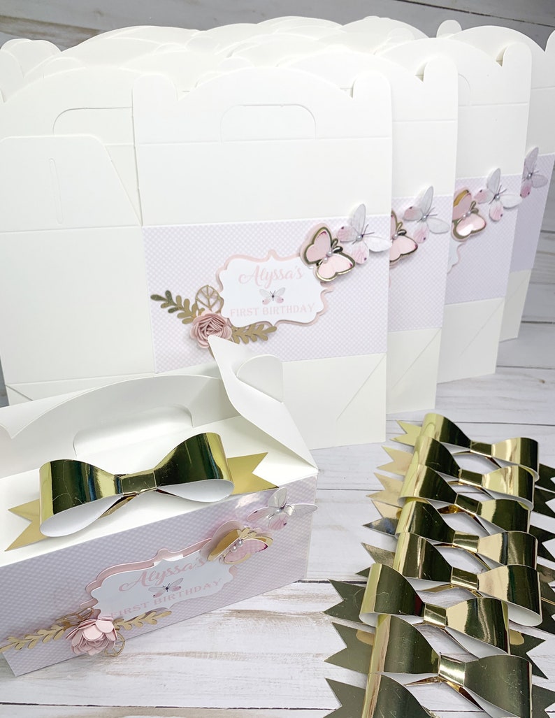 Butterfly Favor Boxes Favor Boxes Party Favor Boxes Etsy