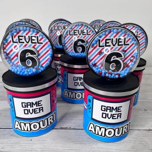 Gamer Chips Can, Gamer Party Favors,  Video Games Birthday Party, Video Games  Party Favors, Gamer Party Decoration, Gamer Theme 0032