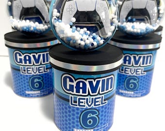 Gamer Chip Cans, Video Games Party, Gamer Birthday Favors, Party Games, Gamer Party Favors, Gamer Party Decoration, Video Games Theme 0003