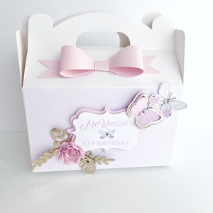 Butterfly Favor Boxes, Butterfly Birthday, Butterfly Party Decorations, Butterfly Gable Boxes, Butterfly Party Theme, Girl Butterfly Party