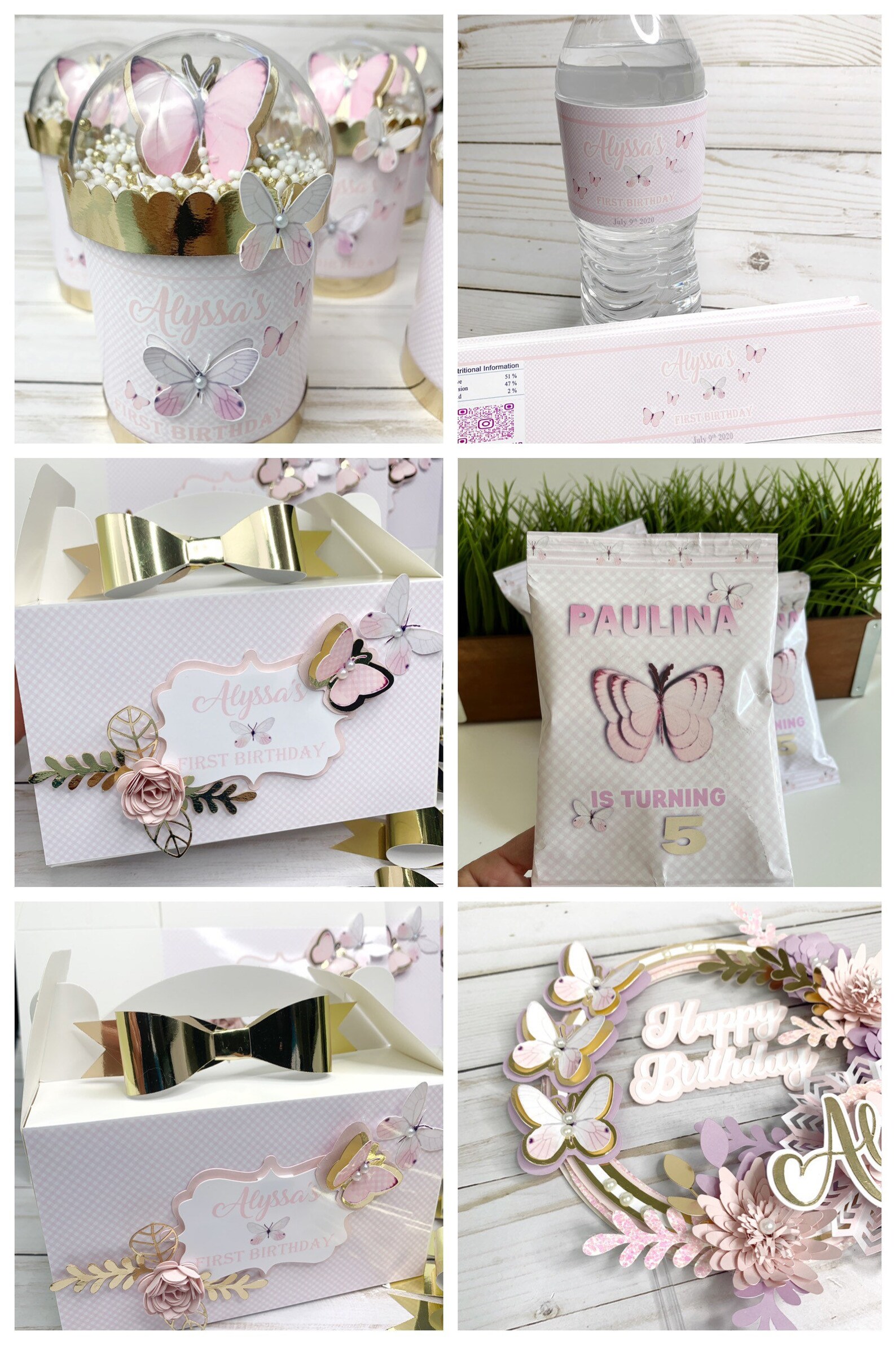 Butterfly Party Kit Butterfly Birthday Butterfly Party Etsy